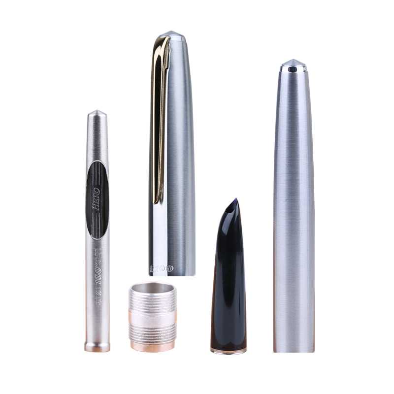 英雄100钢笔配件 拆笔配件笔握笔尖笔套毛细储水器笔帽笔杆专拆等