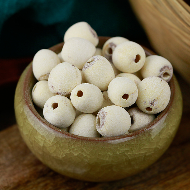 Аутентичные крупные свежие очищенные белые семена лотоса из Хонху от Wai Ma, 250г с бесплатной доставкой