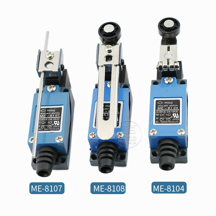 Микропереключатель хода TZ ME-8108 8104 8107 с роликом Ограничительный переключатель с самосбросом
