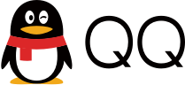 QQ黑色logo
