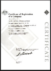 View Certificate